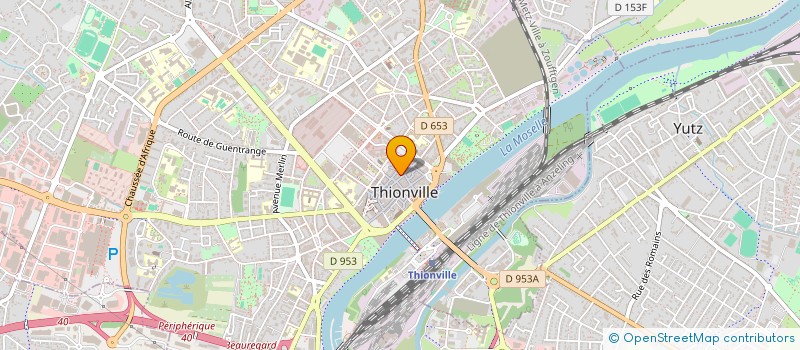 localisation de l'entreprise INSTITUT ESSENTIEL à THIONVILLE