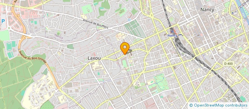 localisation de l'entreprise INSTITUT ETOILE BRONZAGE  NANCY