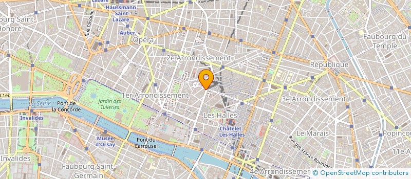 localisation de l'entreprise INSTITUT ETUD ECONOMIQ SOCIALE à PARIS