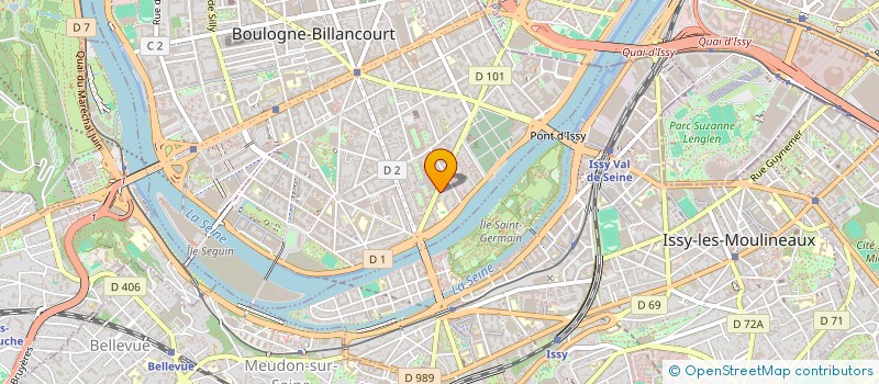 localisation de l'entreprise INSTITUT ETUDE CONSEIL I.E.C à BOULOGNE-BILLANCOURT