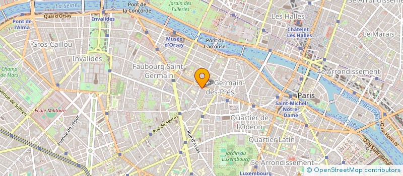 localisation de l'entreprise INSTITUT ETUDE RELATIONS INTERNATIONALES  PARIS