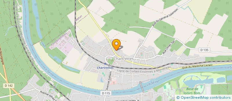 localisation de l'entreprise INSTITUT ETUDES SYSTEMIQUES à CHARTRETTES
