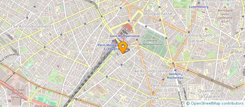 localisation de l'entreprise INSTITUT EUROBIOTECH  DE RECHERCHE EN BIOTECHNOLOGIE  PARIS