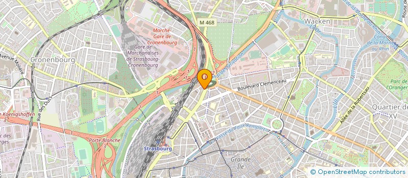 localisation de l'entreprise INSTITUT EUROPEEN DE CONSEIL FORMATION à STRASBOURG
