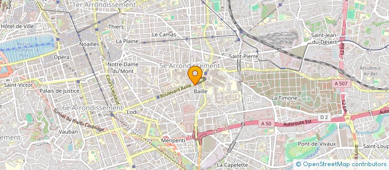 localisation de l'entreprise INSTITUT EUROPEEN DE FORMATION DES PROFESSIONNELS DE LA SECURITE à MARSEILLE