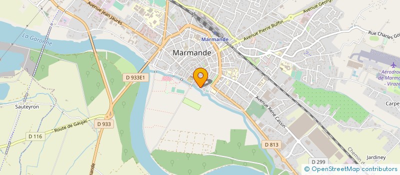 localisation de l'entreprise INSTITUT EUROPEEN DE LA FORMATION à MARMANDE