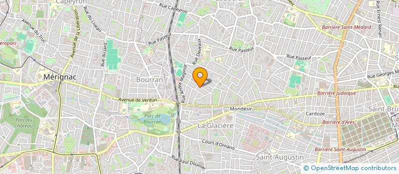 localisation de l'entreprise INSTITUT EUROPEEN DE MANAGEMENT DE LA SANTE à BORDEAUX
