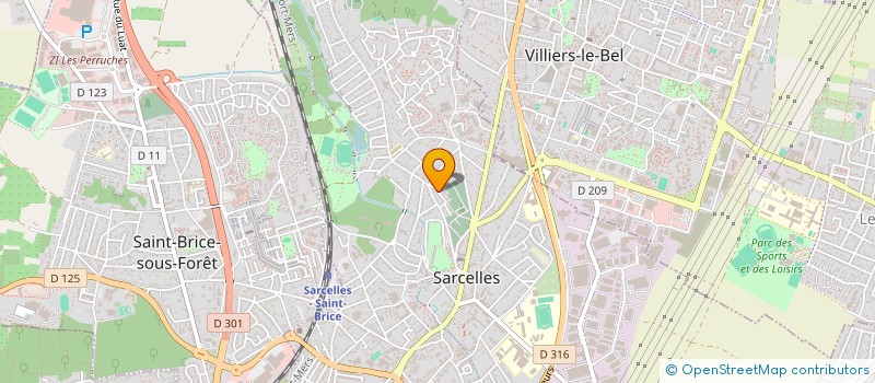 localisation de l'entreprise INSTITUT EUROPEEN DE SECURITE PROTECTION ENVIRONNEMENT à SARCELLES