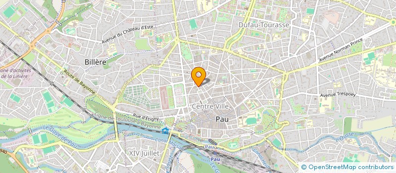 localisation de l'entreprise INSTITUT EUROPEEN DE SOMATO-INTEGRATION à PAU