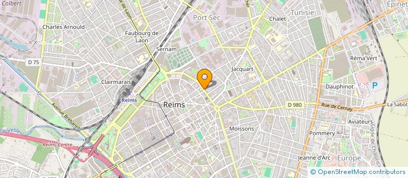 localisation de l'entreprise INSTITUT EUROPEEN FORMATION PERMANENTE  REIMS