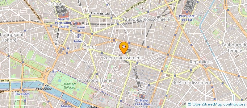 localisation de l'entreprise INSTITUT EUROPLACE DE FINANCE à PARIS