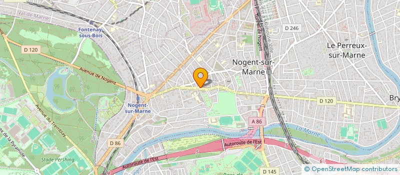localisation de l'entreprise INSTITUT FIDUCIAIRE D'ENTREPRISES à NOGENT-SUR-MARNE