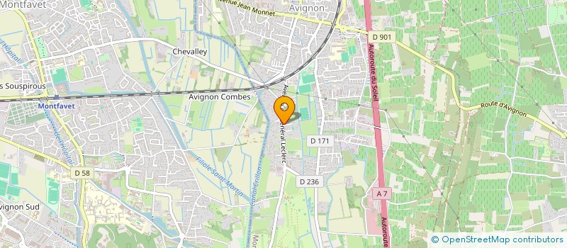 localisation de l'entreprise INSTITUT FINANCIER D'AUDIT ET DE CONSEILS PLUS  MORIERES-LES-AVIGNON