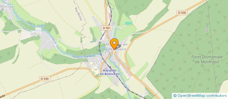 localisation de l'entreprise INSTITUT FLOW à MARSEILLE-EN-BEAUVAISIS