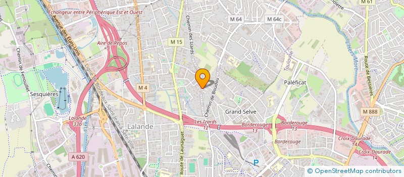 localisation de l'entreprise INSTITUT FOMOIRE  TOULOUSE