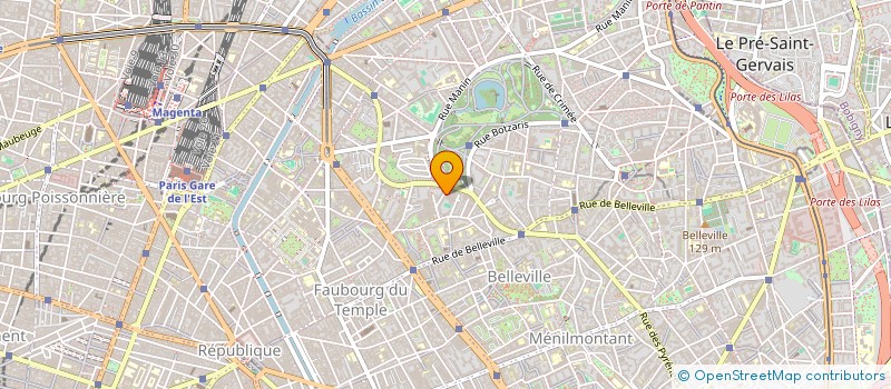 localisation de l'entreprise INSTITUT FORMAT RECH ETUDE SANIT SOCIAL  PARIS