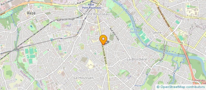 localisation de l'entreprise INSTITUT FORMATEC à REZE