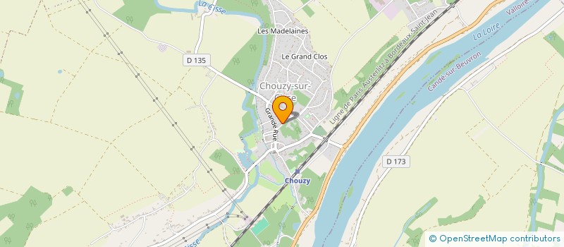 localisation de l'entreprise INSTITUT FORMATION COMMERCE ALTERNANCE à VALLOIRE-SUR-CISSE
