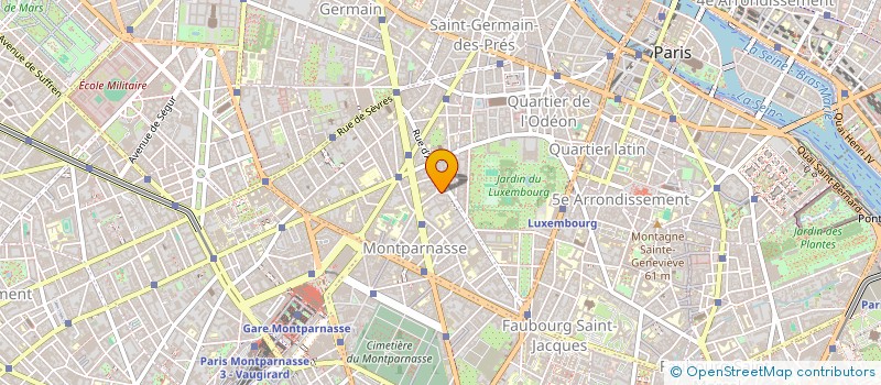 localisation de l'entreprise INSTITUT FORMATION DES ELUS TERRITORIAUX  PARIS