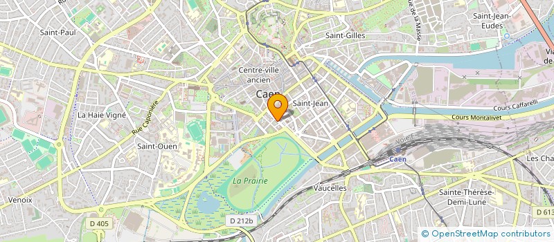 localisation de l'entreprise INSTITUT FORMATION EUROPEEN PIERCING à CAEN