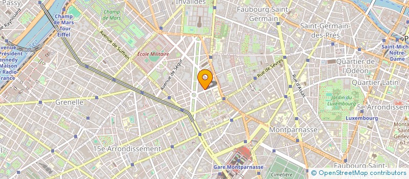 localisation de l'entreprise INSTITUT FORMATION FORESTIERE COMMUNALE  PARIS