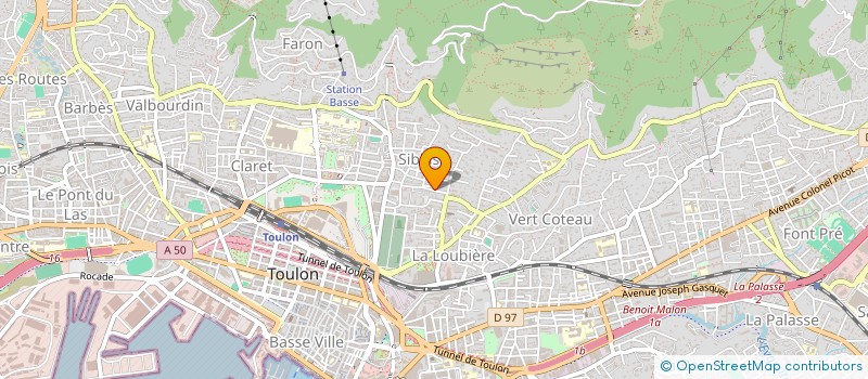 localisation de l'entreprise INSTITUT FORMATION GEN TECHNOLOGIQUE  TOULON