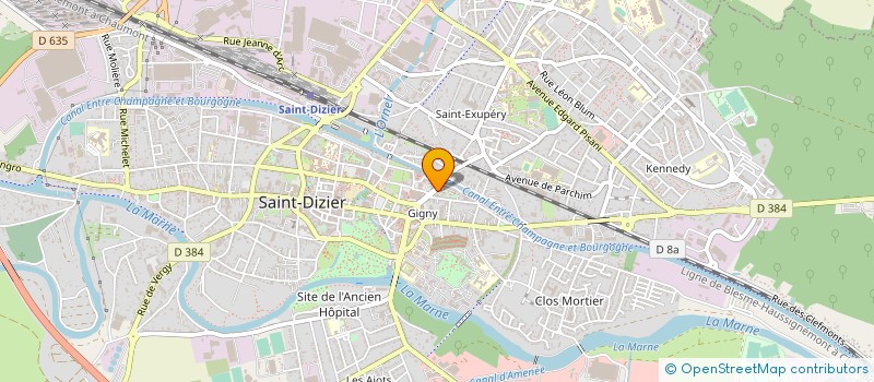 localisation de l'entreprise INSTITUT FORMATION INFORMATION SECURITE à SAINT-DIZIER