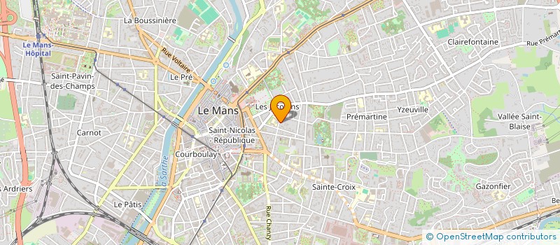 localisation de l'entreprise INSTITUT FORMATION ORGANISATION GESTION à LE MANS