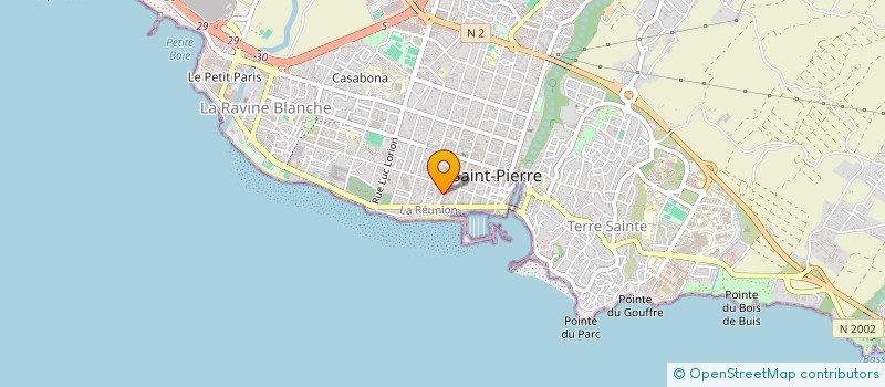 localisation de l'entreprise INSTITUT FORMATION RECRUTEMENT OI à SAINT-PIERRE