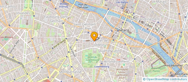 localisation de l'entreprise INSTITUT FRANCAIS ARCHITECTURE à PARIS