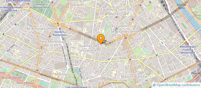 localisation de l'entreprise INSTITUT FRANCAIS D'ETUDES ALBANAISES  PARIS