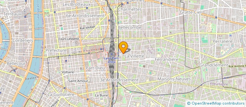 localisation de l'entreprise INSTITUT FRANCAIS DE BOULANGERIE PATISSERIE  LYON