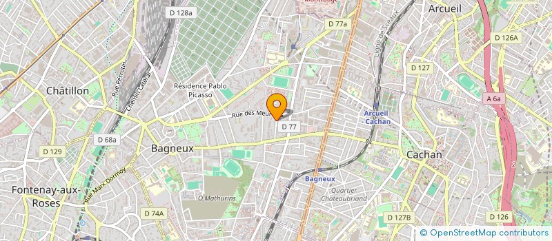 localisation de l'entreprise INSTITUT FRANCAIS DE DISTRIBUTION à BAGNEUX