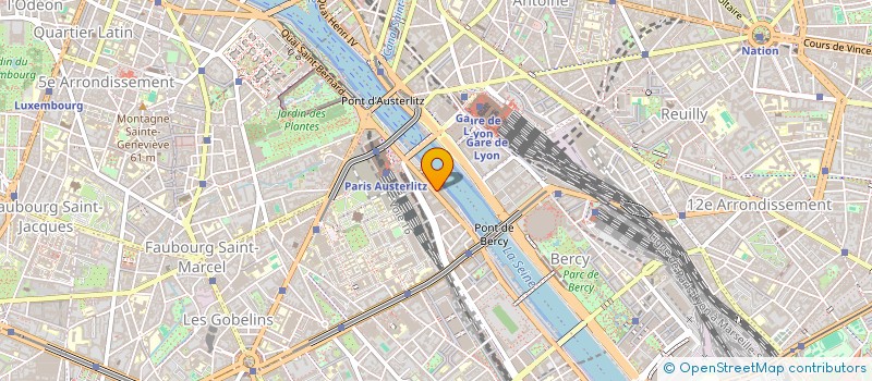 localisation de l'entreprise INSTITUT FRANCAIS DE LA MODE  PARIS