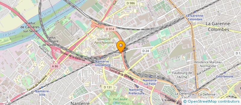 localisation de l'entreprise INSTITUT FRANCAIS DE RECHERCHES  BEZONS