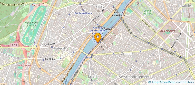 localisation de l'entreprise INSTITUT FRANCAIS DES ARCHITECTES NAVALS  PARIS