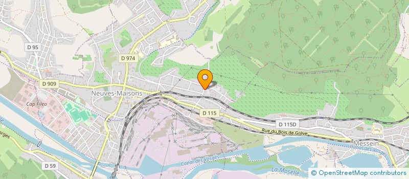 localisation de l'entreprise INSTITUT FRANCAIS FORMATION AIDE A L EMP  NEUVES-MAISONS