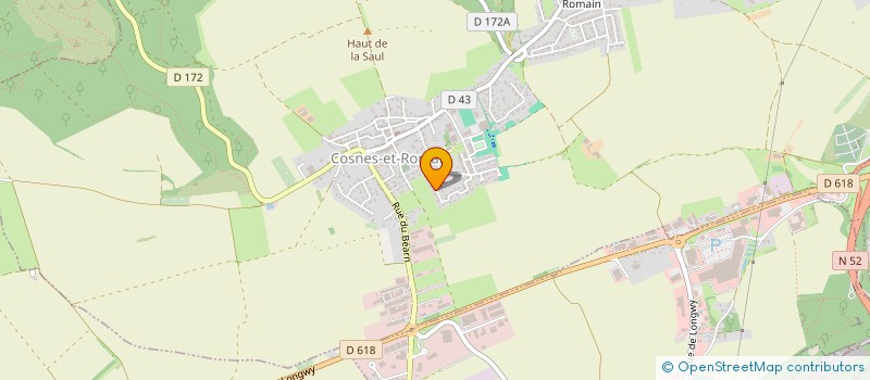 localisation de l'entreprise INSTITUT FRANCAIS POUR L'AMELIORATION DE LA QUALITE DE VIE ET DES CONDITIONS DE TRAVAIL  ALLONDRELLE-LA-MALMAISON