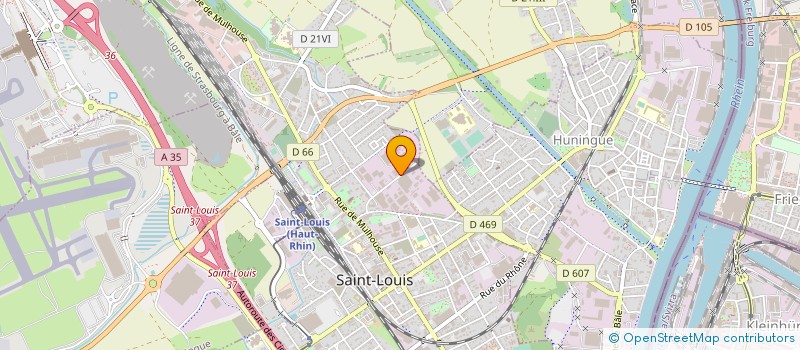 localisation de l'entreprise INSTITUT FRANCO-ALLEMAND DE RECHERCHES DE SAINT-LOUIS à SAINT-LOUIS
