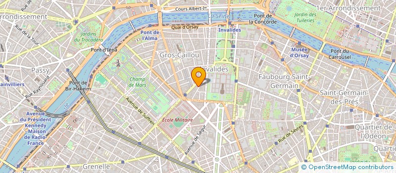 localisation de l'entreprise INSTITUT FRANCO-COREEN  PARIS