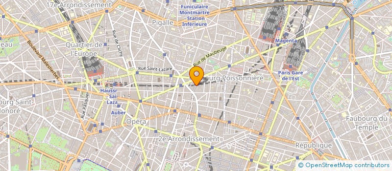 localisation de l'entreprise INSTITUT FROMAT METIERS CINE AUDIOVISUEL  PARIS