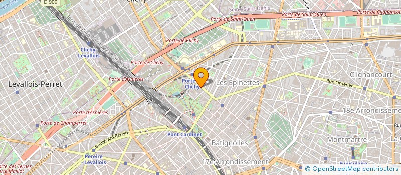 localisation de l'entreprise INSTITUT FUNERAIRE OMNICULTE EL AMEN à PARIS