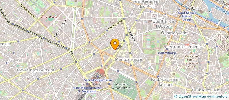 localisation de l'entreprise INSTITUT GESTION COMMUNICAT EUROPEENNE à PARIS