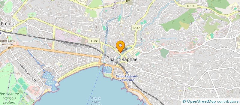localisation de l'entreprise INSTITUT GIULIA à SAINT-RAPHAEL