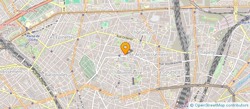 localisation de l'entreprise INSTITUT HENRI LANGLOIS  PARIS