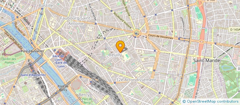 localisation de l'entreprise INSTITUT HONORE DE FRANCE à PARIS