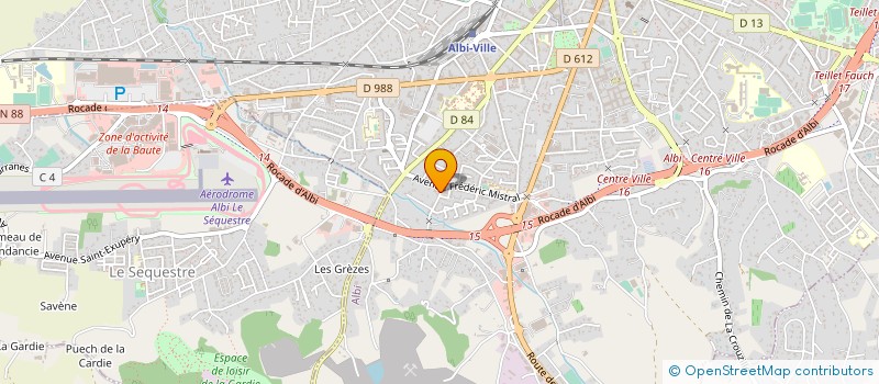 localisation de l'entreprise INSTITUT HU LONG SHEN à ALBI