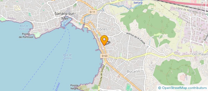 localisation de l'entreprise INSTITUT IMANA à SIX-FOURS-LES-PLAGES