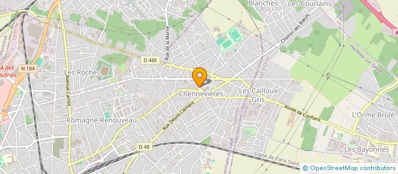 localisation de l'entreprise INSTITUT INFODEC à CONFLANS-SAINTE-HONORINE