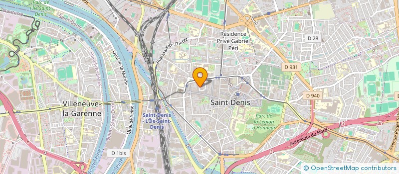 localisation de l'entreprise INSTITUT INFODEC SARL à SAINT-DENIS